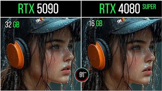 RTX 5090 VS RTX 4080 SUPER : TEST IN 20 GAMES  | NATIVE 1080P - 2K - 4K