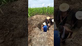 Traditional Burial In The Soil For Resting In Peace !