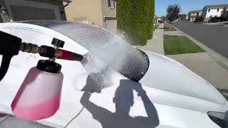 MJJC Foam Cannon 2.0 w/1.25mm orifice with Active 2.0 pressure washer