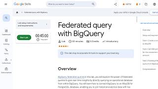 Federated query with BigQuery