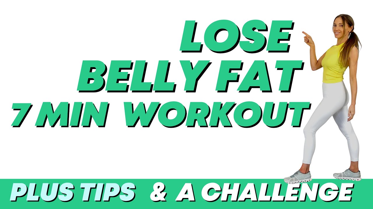 7 Minute Lose Belly Fat Workout Beginners Weight Loss Workout No