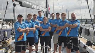 Team Germany looks back at leg 1 Kiel to Copenhagen - NSR 2017