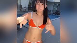 西永彩奈　ちっぱいだけど弾む胸