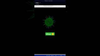 Python Programming: How to draw a virus in python? #python #coding #youtubeshorts #pythonprogramming