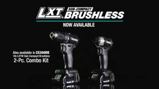 Makita's XDT15ZB New SubCompact Drill Driver from ToolNut.com