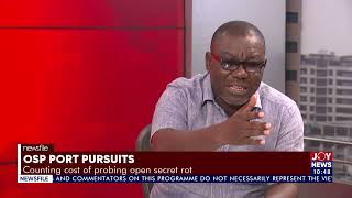 Newsfile with Samson Lardy Anyenini: OSP port pursuits; Counting cost of probing open secret rot