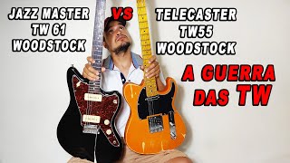 Tagima TW55 X TW61 - Telecaster Vs Jazz Master / Qual é Melhor? Comparativo Completo!!!