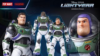 POP MART Gong Studio 8.8” inch Lightyear - Space Ranger Alpha Buzz Lightyear Die-Cast Action Figure