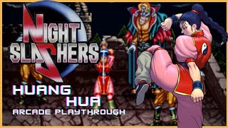 Night Slashers | Hong Hua | Arcade Playthrough