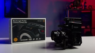 BlackMagic Pocket Cinema Camera 4k Unboxing!