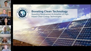 Boosting Clean Technology: Speeding Development & Adoption of High Impact Clean Energy Technologies