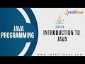 Introduction to Java Tutorial | Java Tutorial for Beginners | Java Training - Intellipaat