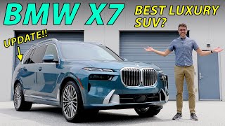 2023 BMW X7 update driving REVIEW 40i R6 vs M60 V8 comparison - does it own the luxury SUVs?