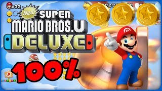 5-S Beetle Flight of the Para-Beetles ❤️ New Super Mario Bros. U Deluxe ❤️ 100% All Star Coins