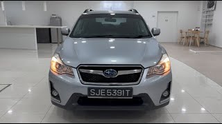 Subaru XV 1.6I-S Silver 2017 REVCAM -SJE5391T / SNU5154E