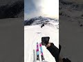 following an x games pro skier...