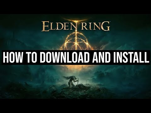 How To Download And Install Elden Ring On Pc Laptop Youtube