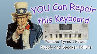 Broken Yamaha Tyros 1 - YOU can fix it!