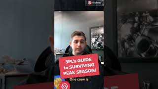 3PL's Guide to Surviving Peak Season | PalletSide Chat #Shorts