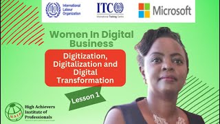 WIDB Block 1 - Digitization, Digitalization and Digital Transformation