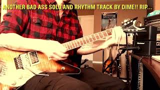 Brian Tichy: Pantera’s “I’m Broken” Dimebag solo play-along