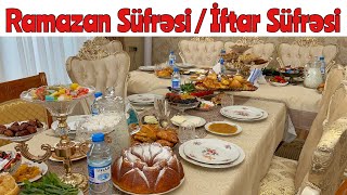 Ramazan süfrəsi / İftar süfrəsi