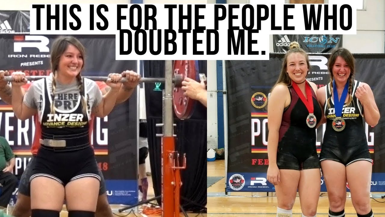 My First Powerlifting Meet - YouTube