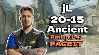 jL 20/15 (Ancient) FACEIT July 03, 2024 | CS2 POV/DEMO