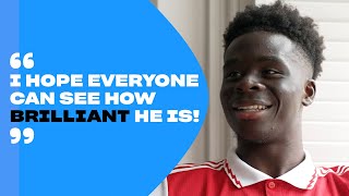 "I Want To Win The Premier League and Champions League!" | Bukayo Saka Q&A | Prime Video Sport