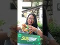 cheesy garlic supreme sub from subway taraletzeat taraletz