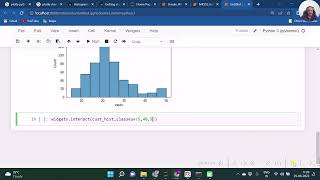 Interact Function in ipwidgets | Simple Interactive Graphics with Python