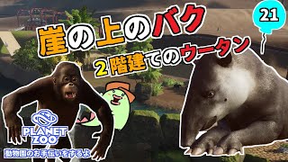 【Planet Zoo】ブラジルの採石跡地を動物園にするぞ！②【ゲーム実況】21