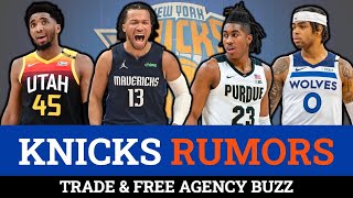 Knicks Rumors Are HOT Ft. Donovan Mitchell, Jalen Brunson, Jaden Ivey & D’Angelo Russell