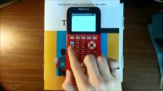 TI 84 Plus CE Part 1 Basic Math