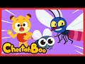 🦟Buzz Buzz Buzz! It's a mosquito! | Insect songs | Nursery rhymes & Kids Song | #Cheetahboo