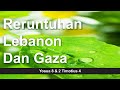 Embun Pagi Surgawi: Yosua 8 & 2 Timotius 4 - Reruntuhan Lebanon Dan Gaz