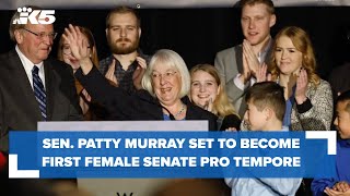 Sen. Patty Murray set to become Senate Pro Tempore