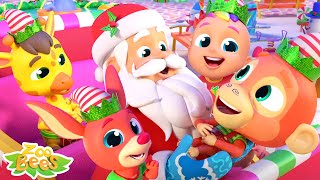 Five Little Elves | Christmas Rhymes and Kids Songs | Xmas Carols and Songs For Children