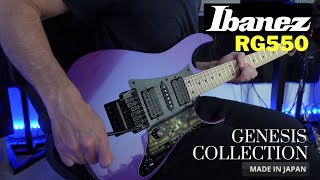 Ibanez RG550 Purple Neon Genesis Collection - shred.