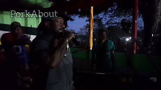 PNG's Works Minister, Michael Nali, singing 'Ambai Sendio'