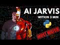 Iron Man Jarvis Voice assistant in Just 3 Min | OpenAI | ChatGPT