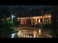 have a good night s sleep with intense rain u0026 thunder rumbling in the night asmr rain