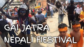 GAIJATRA KIRTIPUR || NEPALI FIESTIVAL || NEPALESE FILIPINO KAMBAL