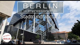 [4K] Berlin - Stadtrundfahrt #3 - Jüdisches Museum bis Checkpoint Charlie