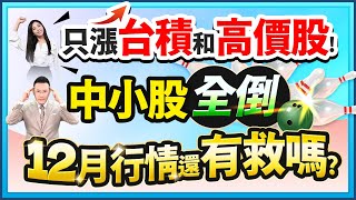 郭哲榮分析師【只漲台積和高價股! 中小股全倒 12月行情還有救嗎?】2024.12.16