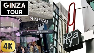 Join Me On A 4k Ginza Window Shopping Tour! -