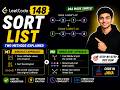 LeetCode 148: Sort List | Java | 2 Approaches Explained (ArrayList + Merge Sort) | Linked Lists