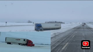 BLACK ICE TE TRUCK CHLOUNA KINA AUKHA HARD CONDITIONS IN CANADA 🇨🇦🫵🏻