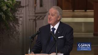 Former Canadian Prime Minister Brian Mulroney Tribute to President George H.W. Bush (C-SPAN)