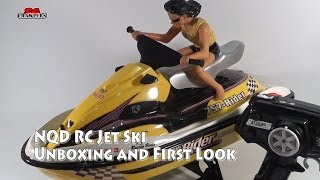 NDQ Jet Ski Toy grade RC Jet Ski Unboxing and First Look